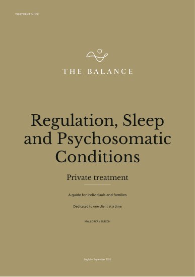 Regulation, Sleep and Psychosomatic Conditions | Treatment guide