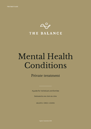 Mental Health Conditions | Treatment guide