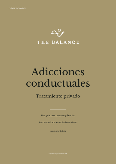 Guía de tratamiento: Adicciones conductuales