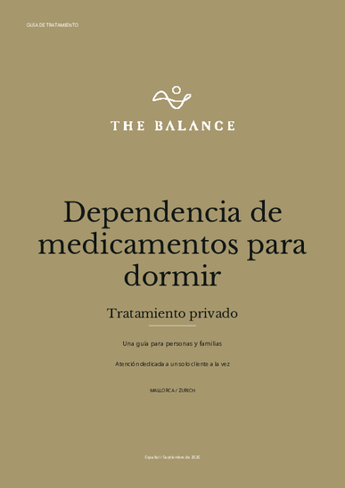 Guía de tratamiento: Dependencia de medicamentos para dormir