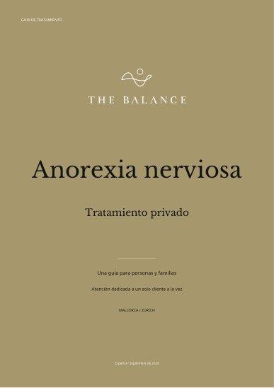 Anorexia nerviosa | Guía de tratamiento