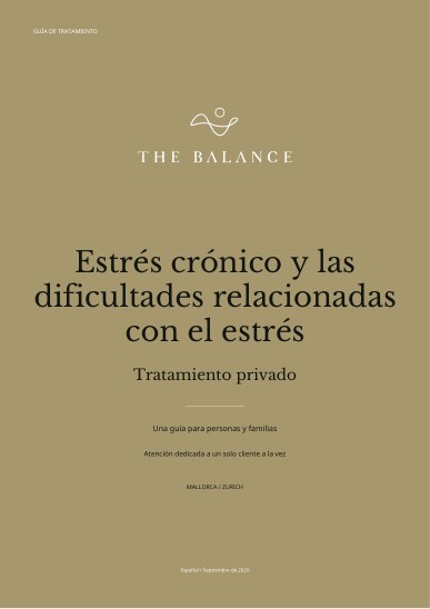Estrés crónico y las dificultades relacionadas con el estrés | Guía de tratamiento