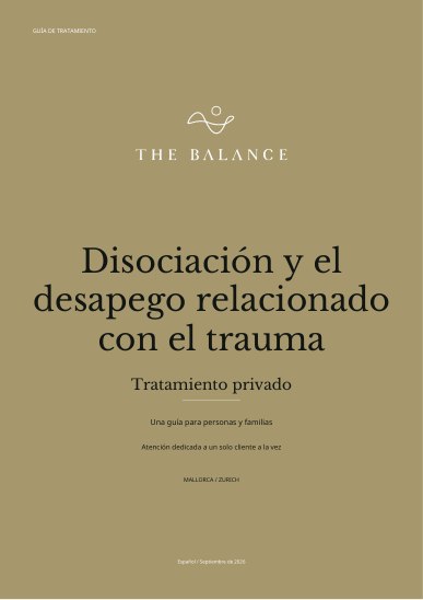 Disociación y el desapego relacionado con el trauma | Guía de tratamiento
