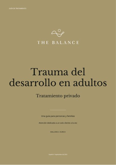 Trauma del desarrollo en adultos | Guía de tratamiento