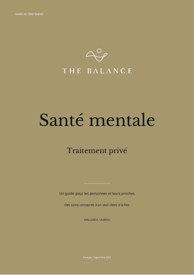 Santé mentale | Guide de traitement