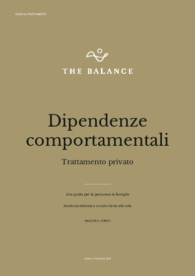 Guida al trattamento: Dipendenze comportamentali
