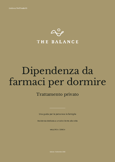 Guida al trattamento: Dipendenza da farmaci per dormire