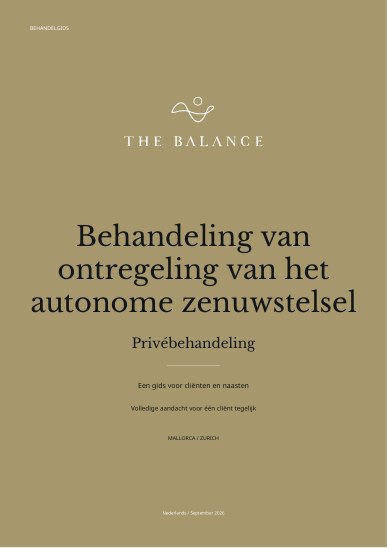 Behandeling van ontregeling van het autonome zenuwstelsel | Behandelgids