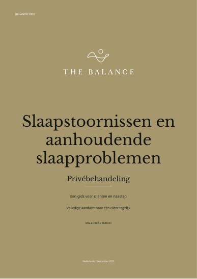 Slaapstoornissen en aanhoudende slaapproblemen | Behandelgids