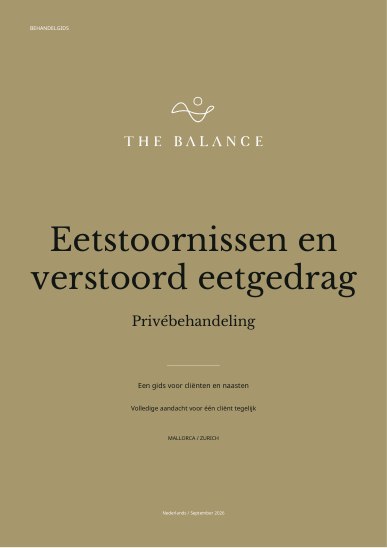 Eetstoornissen en verstoord eetgedrag | Behandelgids