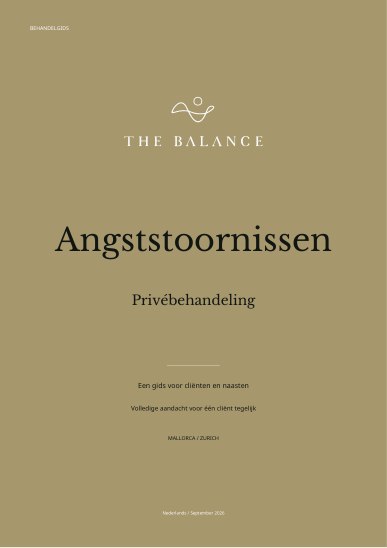 Angststoornissen | Behandelgids