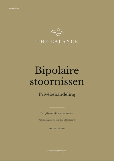 Bipolaire stoornissen | Behandelgids