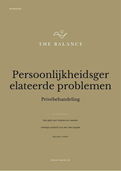 Persoonlijkheidsgerelateerde problemen | Behandelgids
