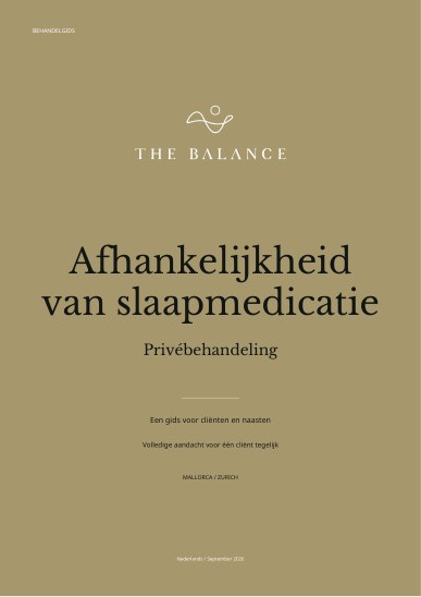 Afhankelijkheid van slaapmedicatie | Behandelgids