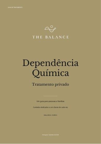 Dependência Química | Guia de tratamento