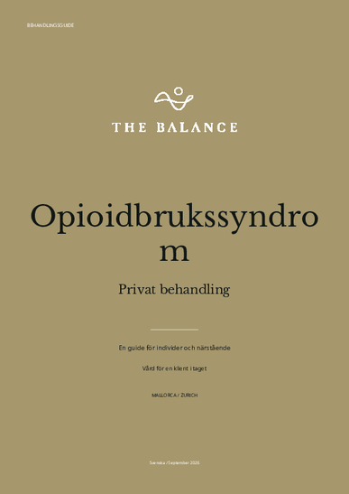 Behandlingsguide: Opioidbrukssyndrom