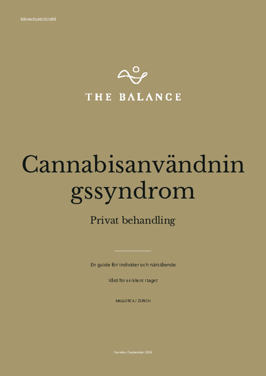 Behandlingsguide: Cannabisanvändningssyndrom