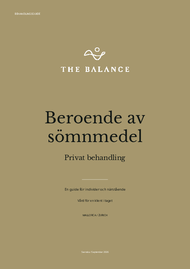 Behandlingsguide: Beroende av sömnmedel