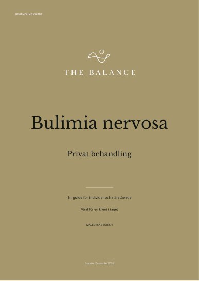 Bulimia nervosa | Behandlingsguide