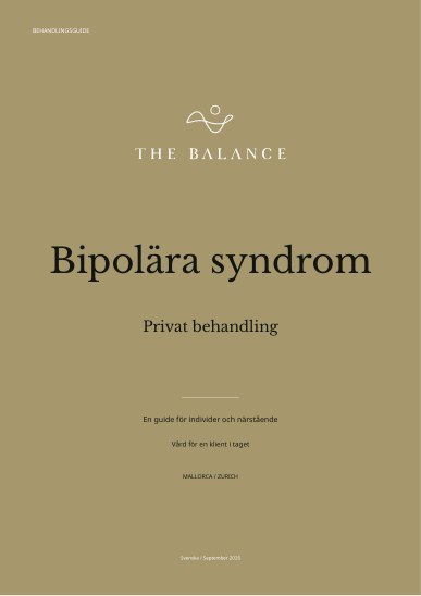 Bipolära syndrom | Behandlingsguide