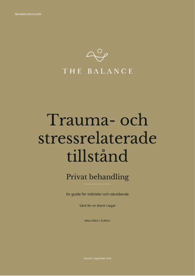 Trauma- och stressrelaterade tillstånd | Behandlingsguide