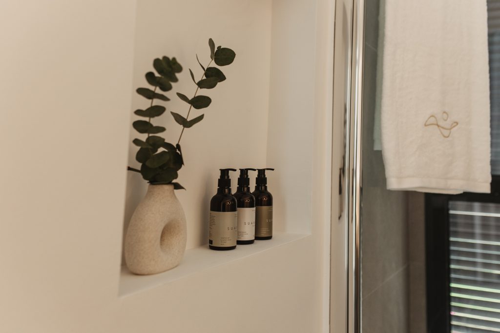 Peaceful outdoor area at luxury rehabilitation centre