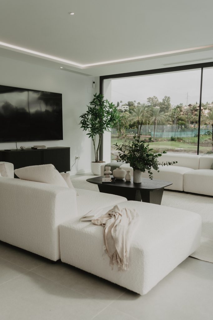 Elegant bedroom interior at The Balance Clinic luxury rehab