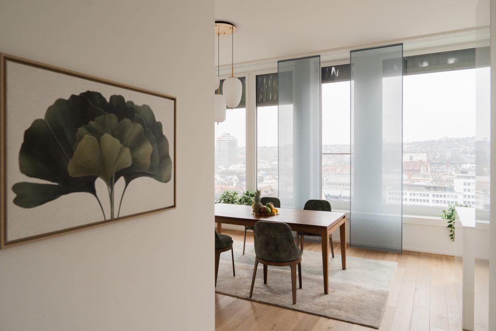 Private outdoor terrace at The Balance Clinic luxury residence