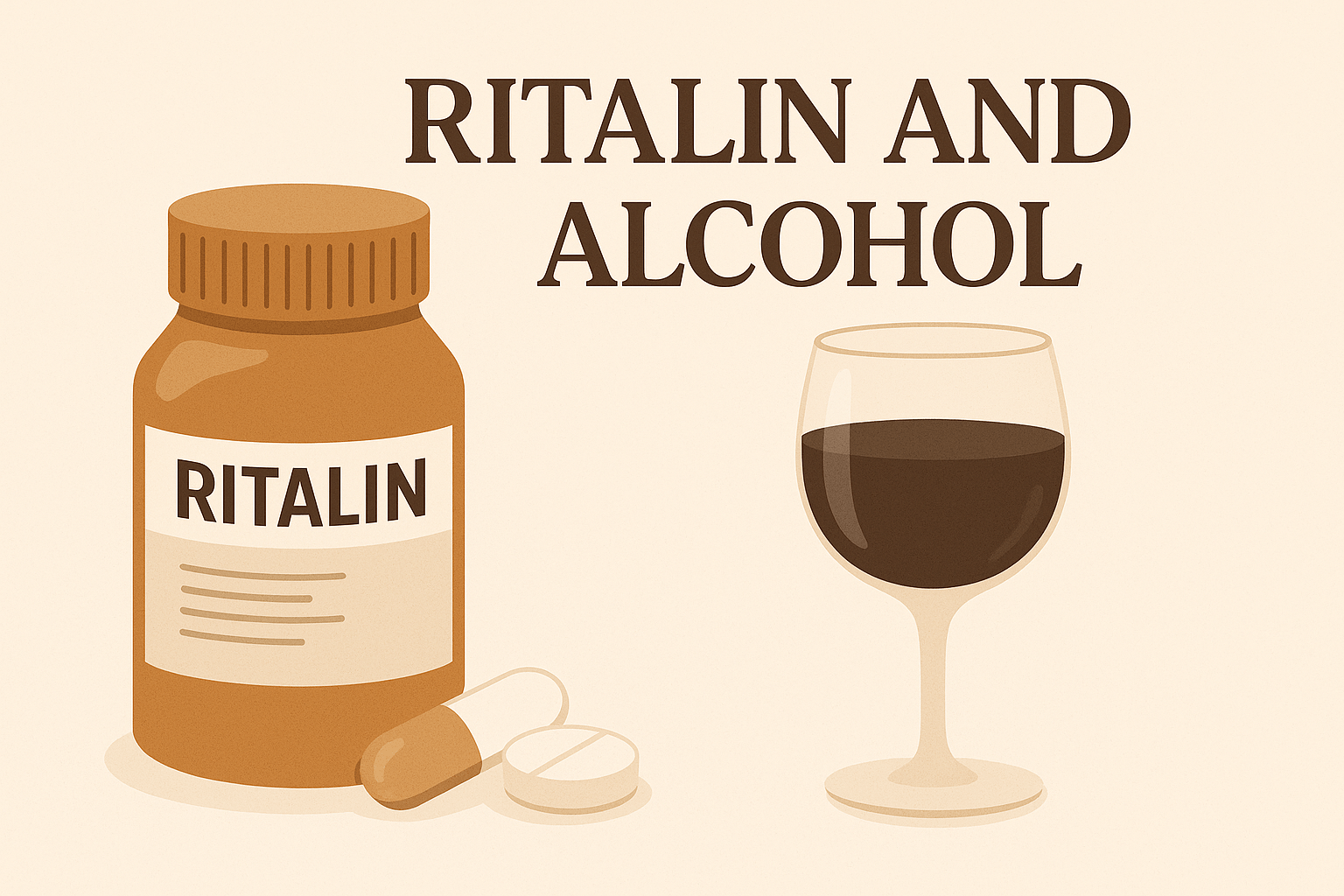 Ritalin and Alcohol